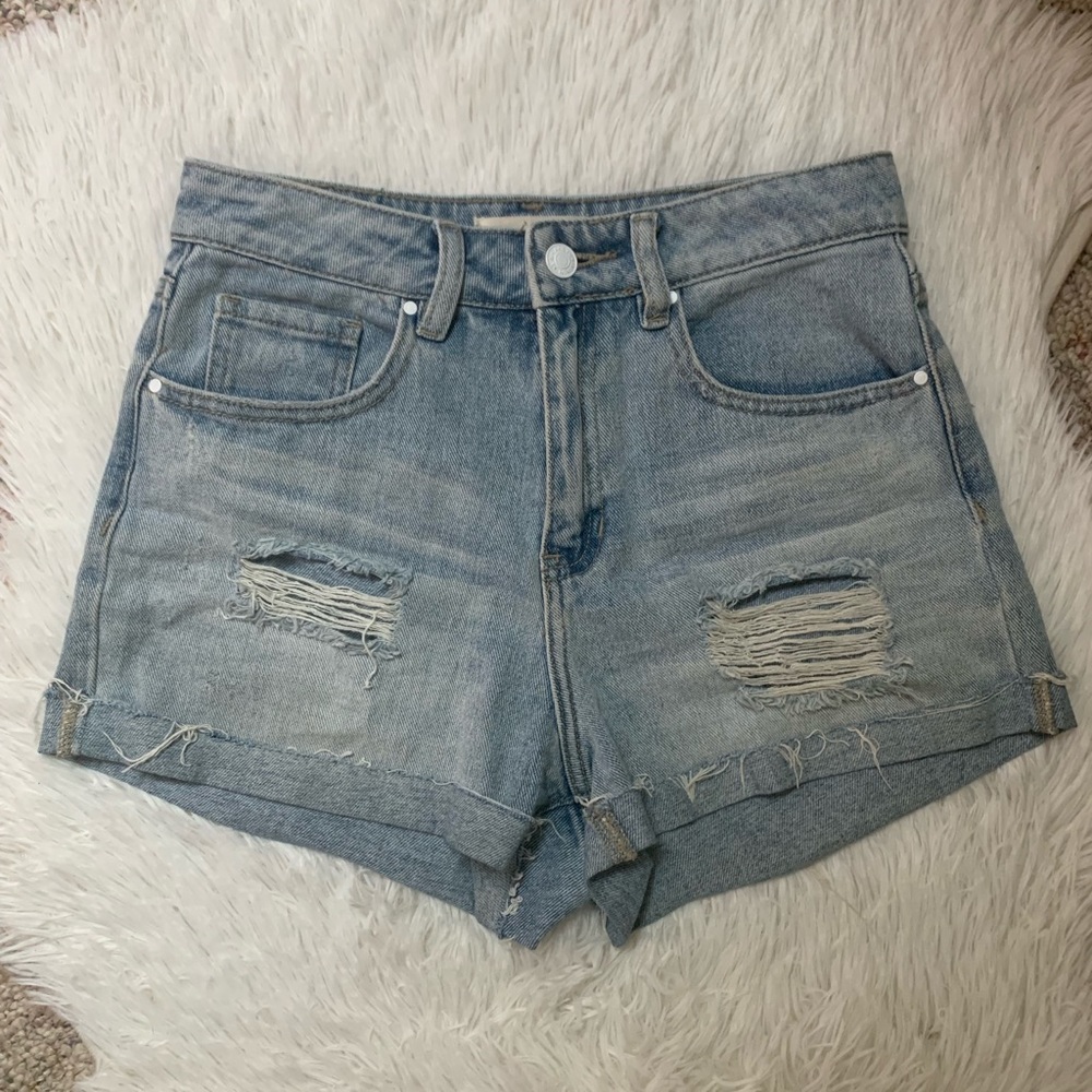 Pacsun Denim Mom Shorts